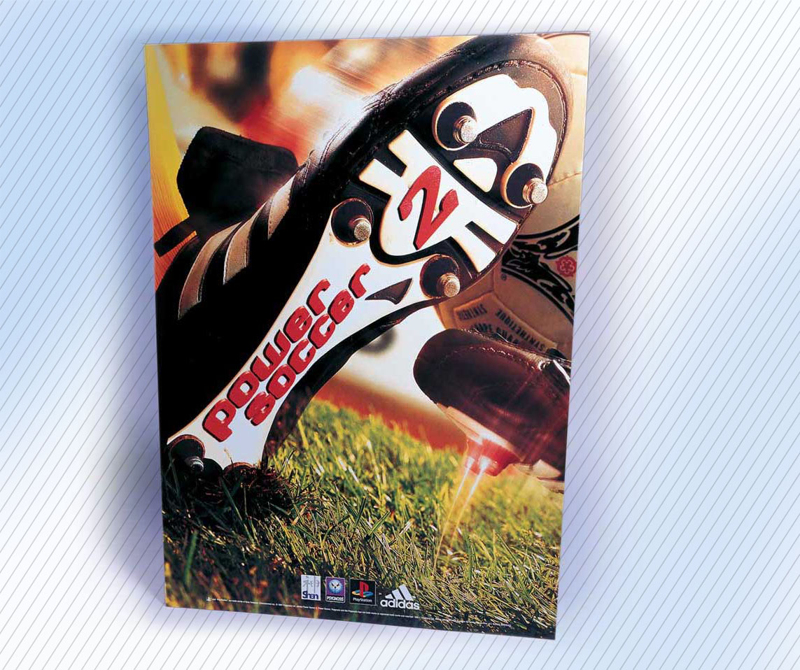 POS for Sony - adidas Power Soccer 2 standee
